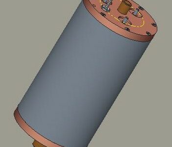 3D модель Бачок парообразования электродного типа для применения в тепловых парогенераторах