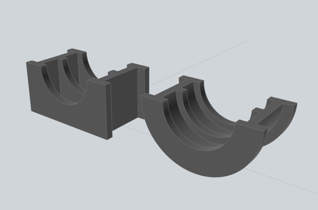3D модель Подшипник руля снегохода Тайга, Варяг