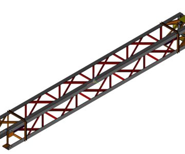 3D модель Стойка ТС-14С (3.407.2-162.4-7 км)