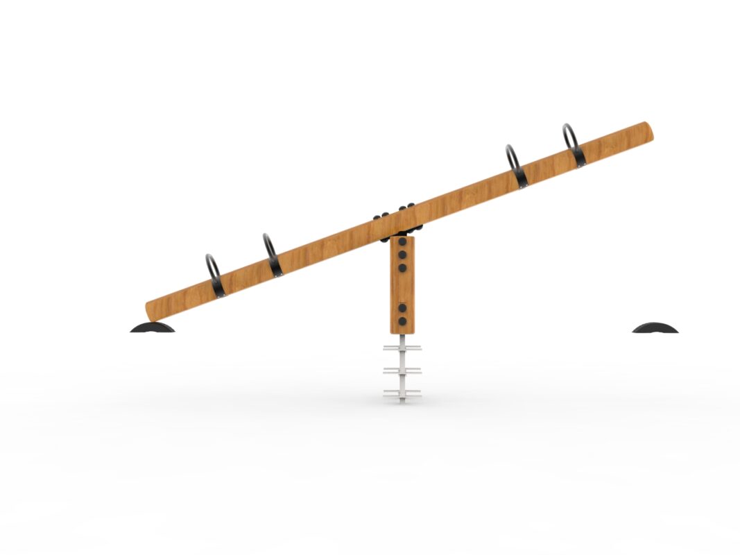 3D модель Качалка-балансир двухместная 3500х500х800