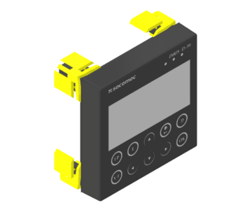 3D модель Удалённый одноточечный дисплей / индикатор DIRIS D-30