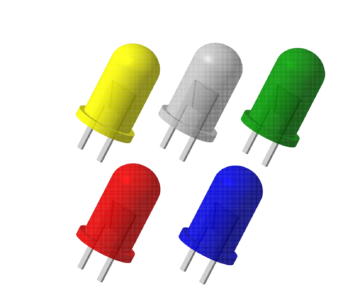 3D модель Светодиоды 5 мм