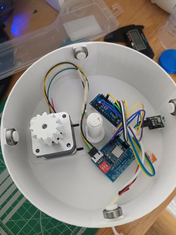 3D модель Поворотный стол АРДУИНО