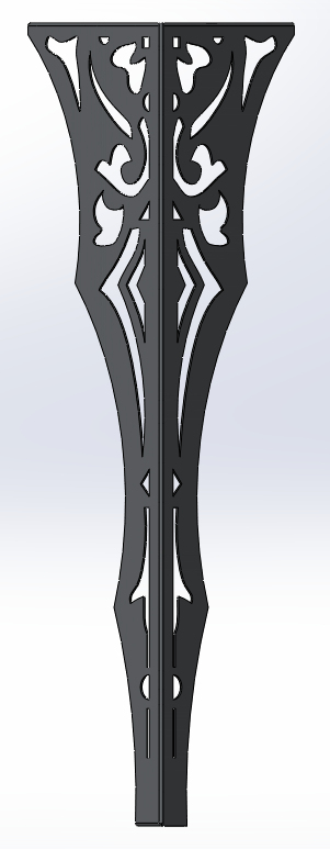 3D модель Ножки для столов декоративные