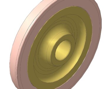 3D модель Колесо подрессореное 630.0.01.03.01.00
