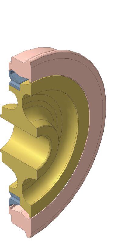 3D модель Колесо подрессореное 630.0.01.03.01.00