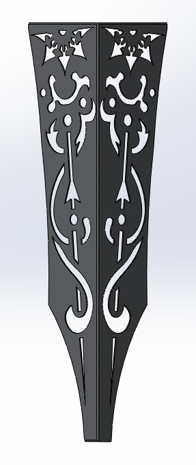 3D модель Ножки для столов декоративные