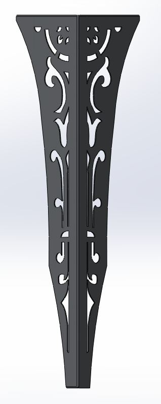 3D модель Ножки для столов декоративные