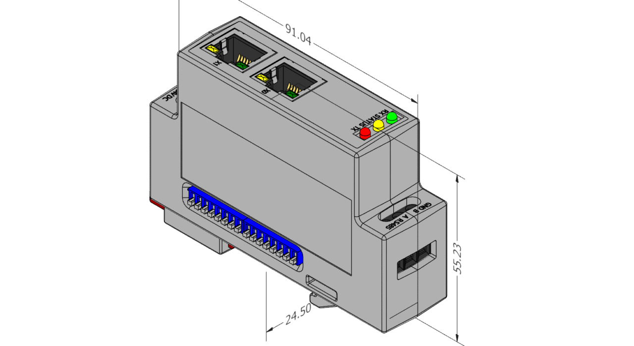 3D модель Контроллер Eaton Exertherm-810094