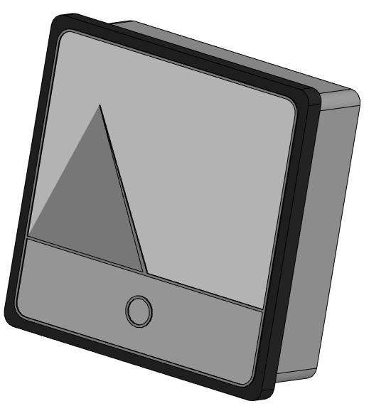 3D модель 3D модель щитового амперметра Э42702 или вольтметра Ц42702