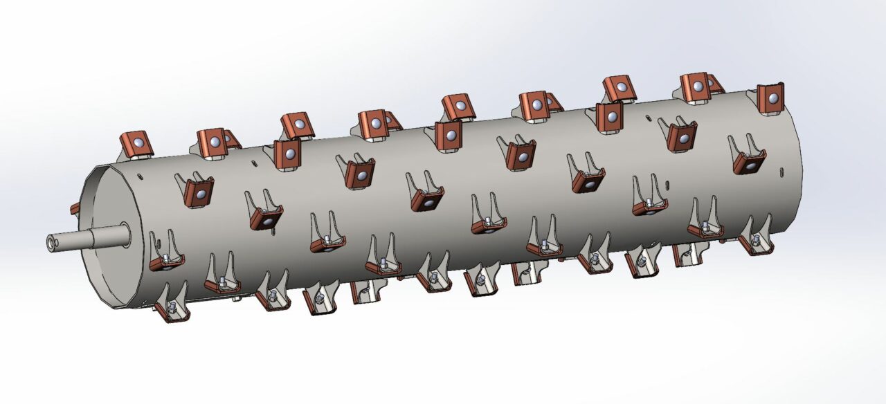 Чертеж Барабан ускоритель CLAAS LEXION 734273.2