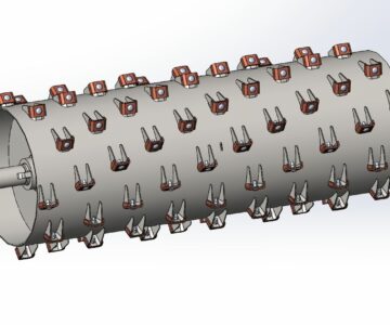 Чертеж Барабан ускоряющий КЗК-12-0102600А Палессе КЗС-1218 GS12