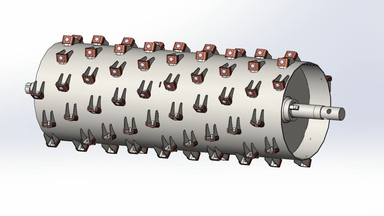 Чертеж Барабан ускоряющий КЗК-12-0102600А Палессе КЗС-1218 GS12