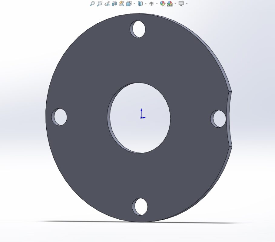 3D модель Корпус для шпинделя