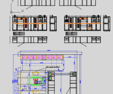 Чертеж Трансформаторная подстанция 10/0,4 кВ