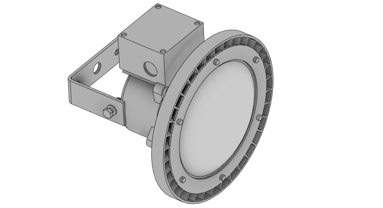 3D модель Промышленный LED светильник Cooper Crouse-Hinds EU-CCL1609612