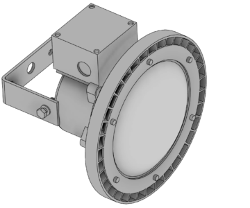 3D модель Промышленный LED светильник Cooper Crouse-Hinds EU-CCL1609612