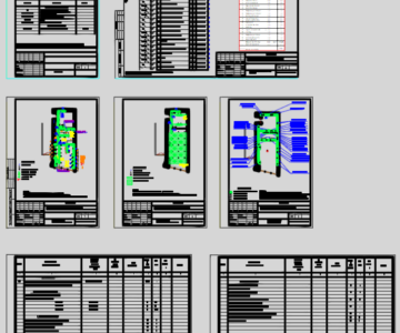 Чертеж Внутренее электроснабжение WOG CAFE