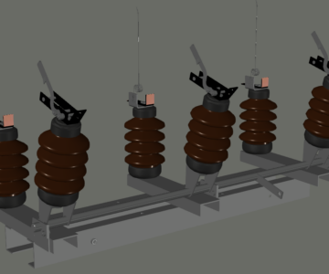 3D модель Разъединитель ROS6-20 компании ABB