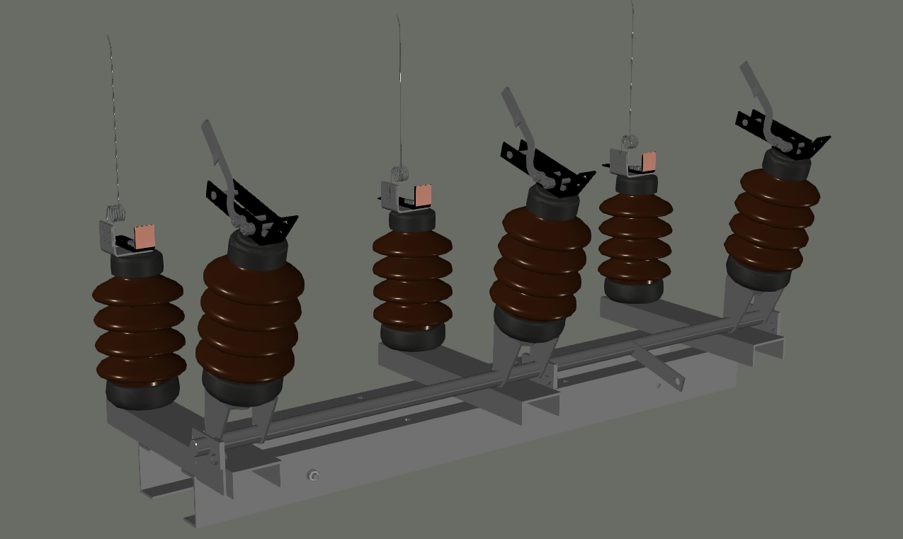 3D модель Разъединитель ROS6-20 компании ABB