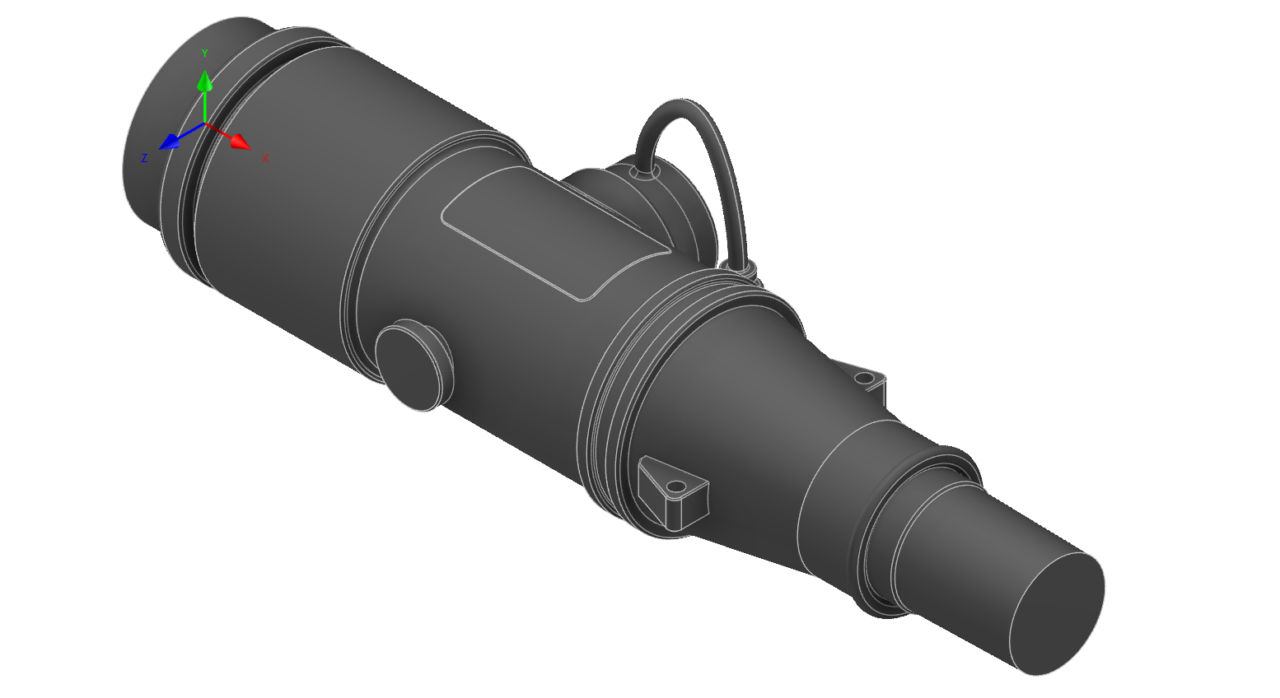 3D модель Соединитель из EPDM, ABB