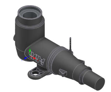 3D модель Соединитель из EPDM, ABB