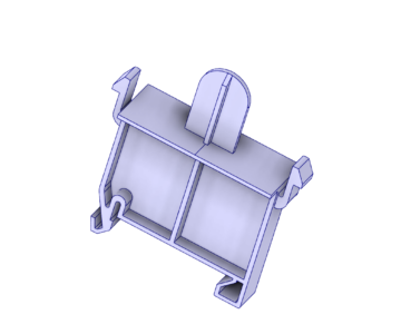 3D модель Держатель для модулей