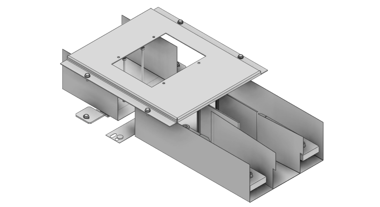 3D модель Монтажный комплект MBM326 от ABB