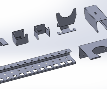 3D модель Держатели - органайзеры для инструментов