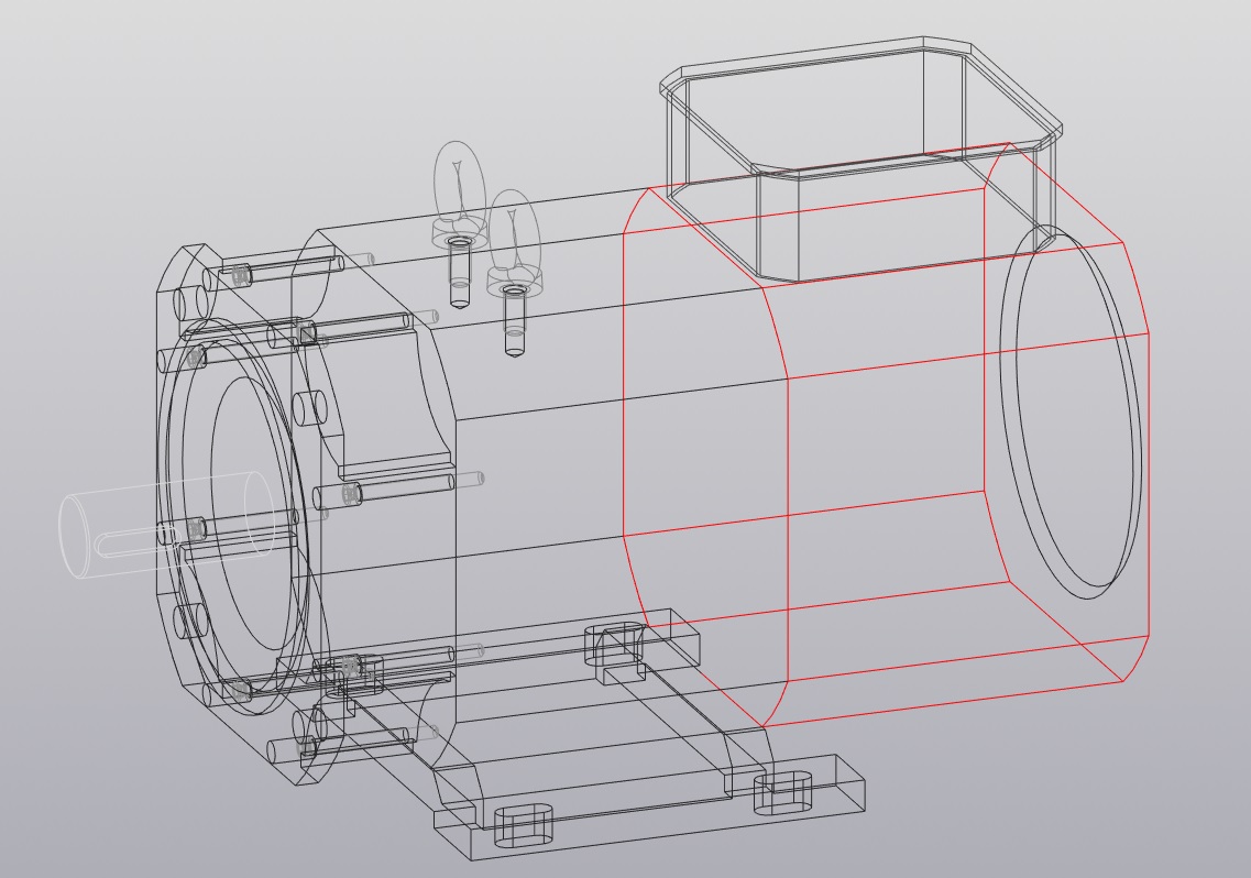 3D модель Двигатель сер. DH-10-2-35-5,5／7,5-4-1500 (ф.Балт-Систем/Balt-System)