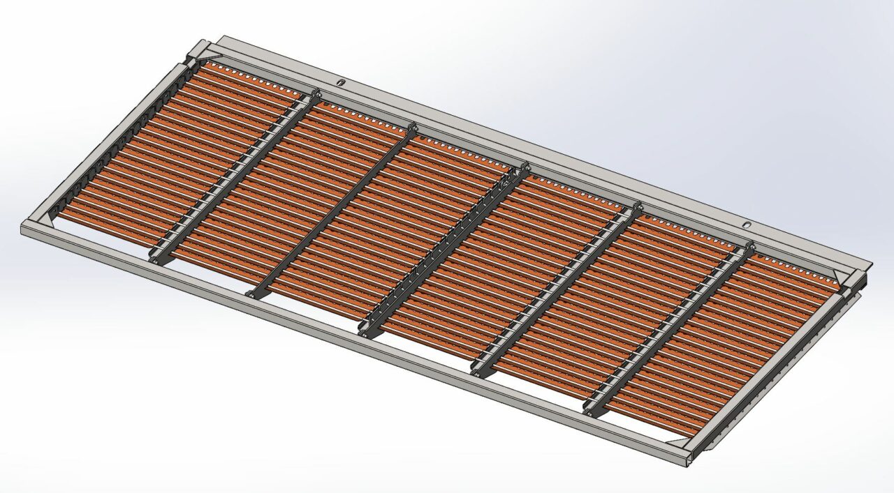 Чертеж Решето дополнительное CASE NEW HOLLAND (87109817)