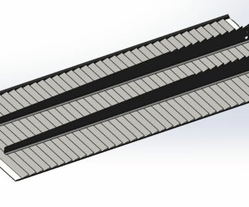 Чертеж Доска стрясная CLAAS MEGA 360-370 (6626640)