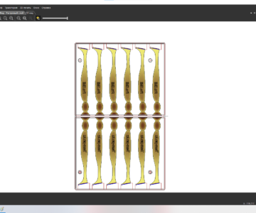 3D модель Форма для приманок EASYSHINER 100мм