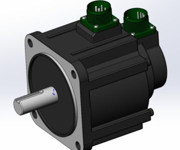 3D модель Модель Электромотор INOVANCE MS1H3-85B 15CB