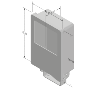 3D модель Взрывозащищённый промышленный прожектор Eaton Crouse-Hinds-F2MVSY050 DT