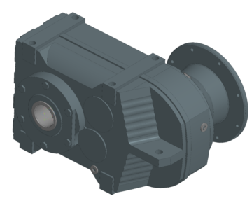 3D модель Мотор-редуктор FA127
