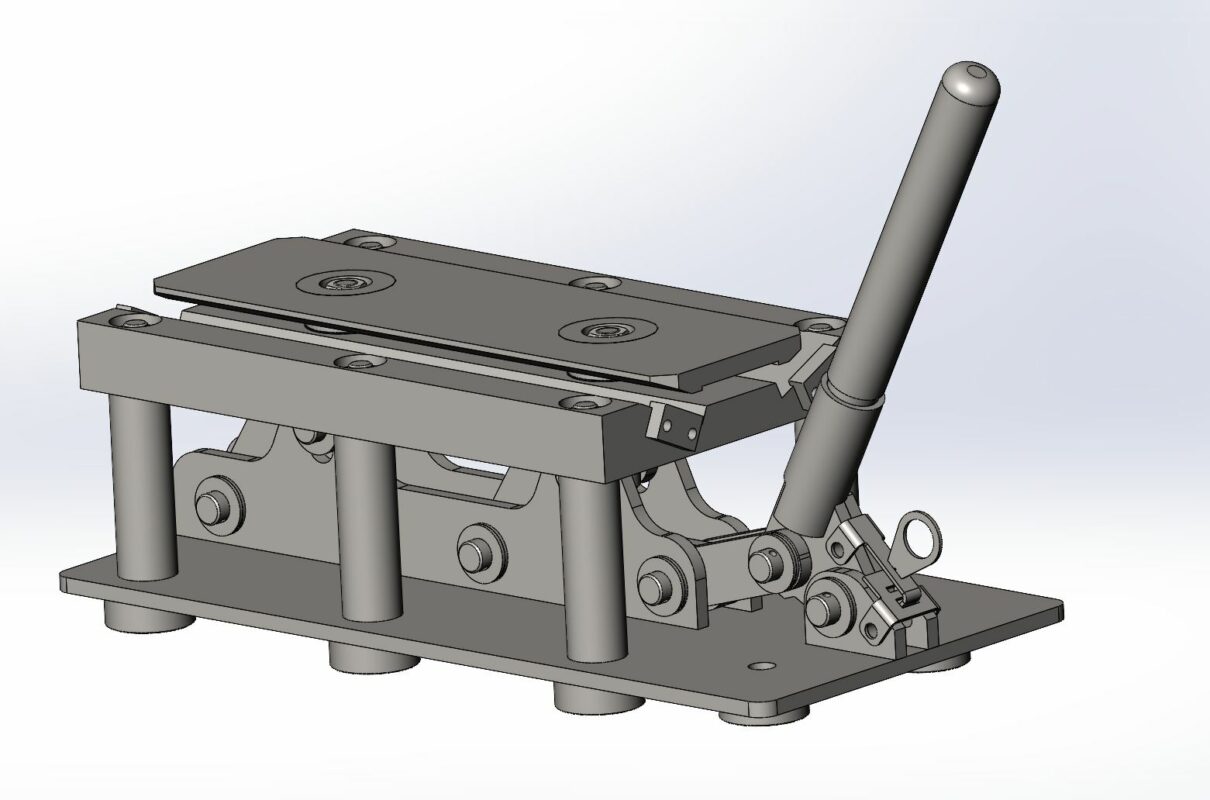 Чертеж Приспособление для зажима и фрезеровки ножей барабанов измельчителей
