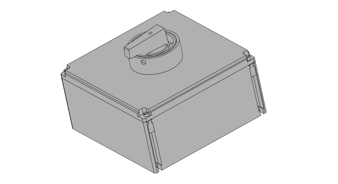 3D модель Выключатель Eaton BIM-GHG2521313R0328-HPM