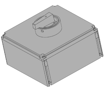 3D модель Выключатель Eaton BIM-GHG2521313R0328-HPM