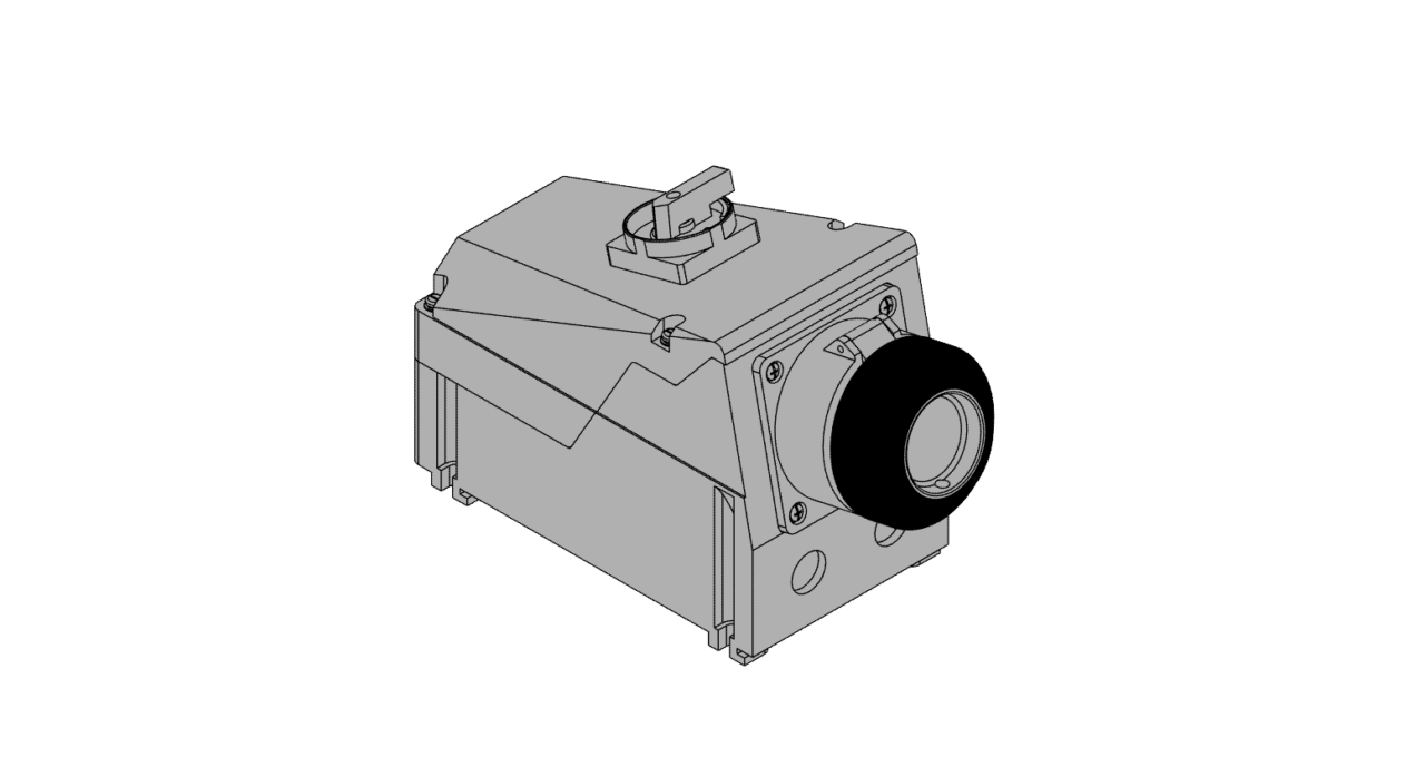 3D модель Взрывозащищённый пост управления в герметичном корпусе Cooper Crouse-Hinds EU-GHG5114306R3904