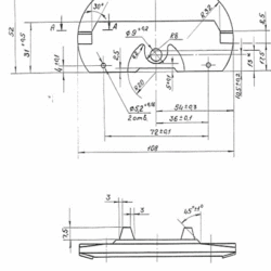 3D модель Головка токоприемника