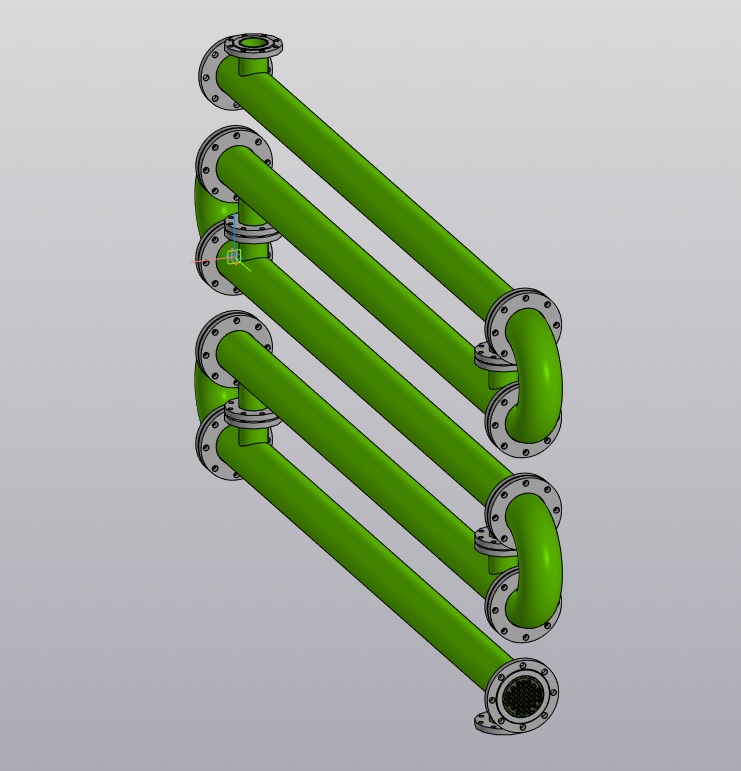 3D модель Подогреватель водоводяной ВВП 09-159-3000