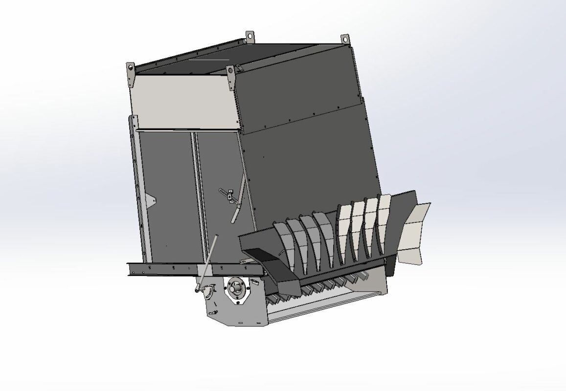 3D модель Измельчитель-разбрасыватель сена ИРС ДОН-1500Б (аналог РСМ)