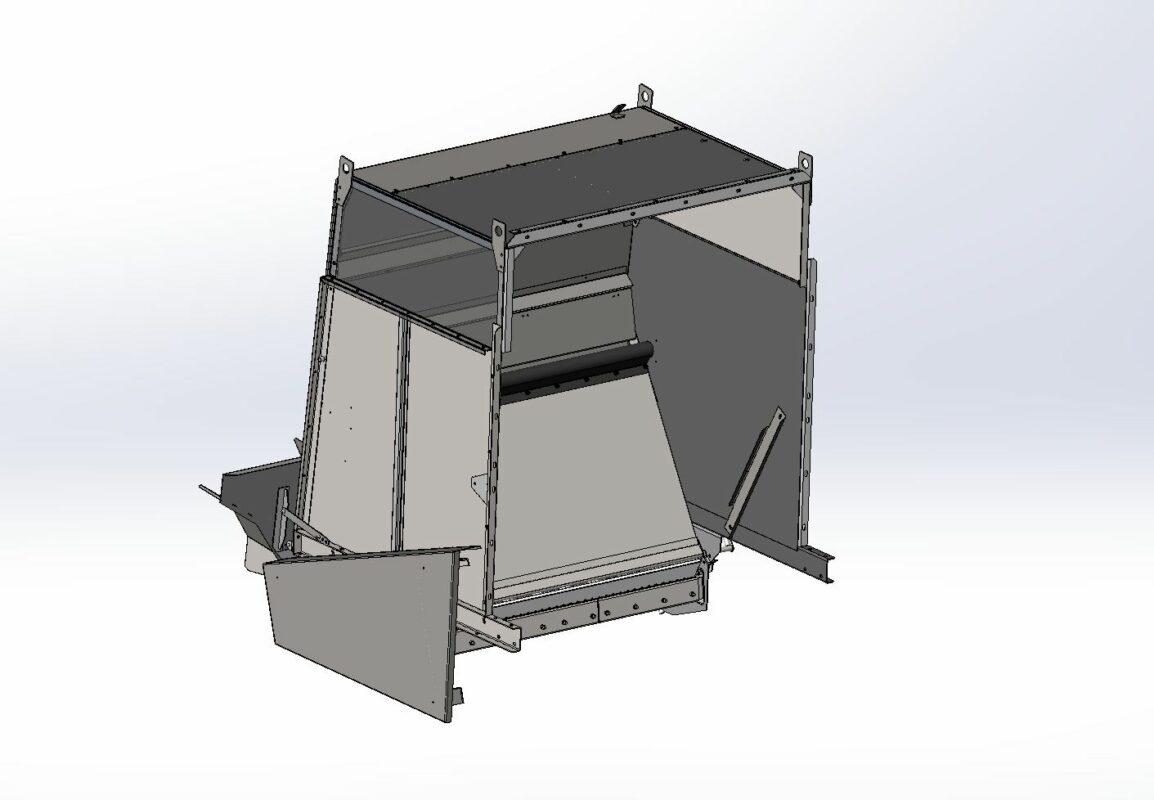 3D модель Измельчитель-разбрасыватель сена ИРС ДОН-1500Б (аналог РСМ)