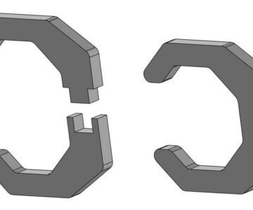 Чертеж Ключ гаечный на 70 мм под лазер.