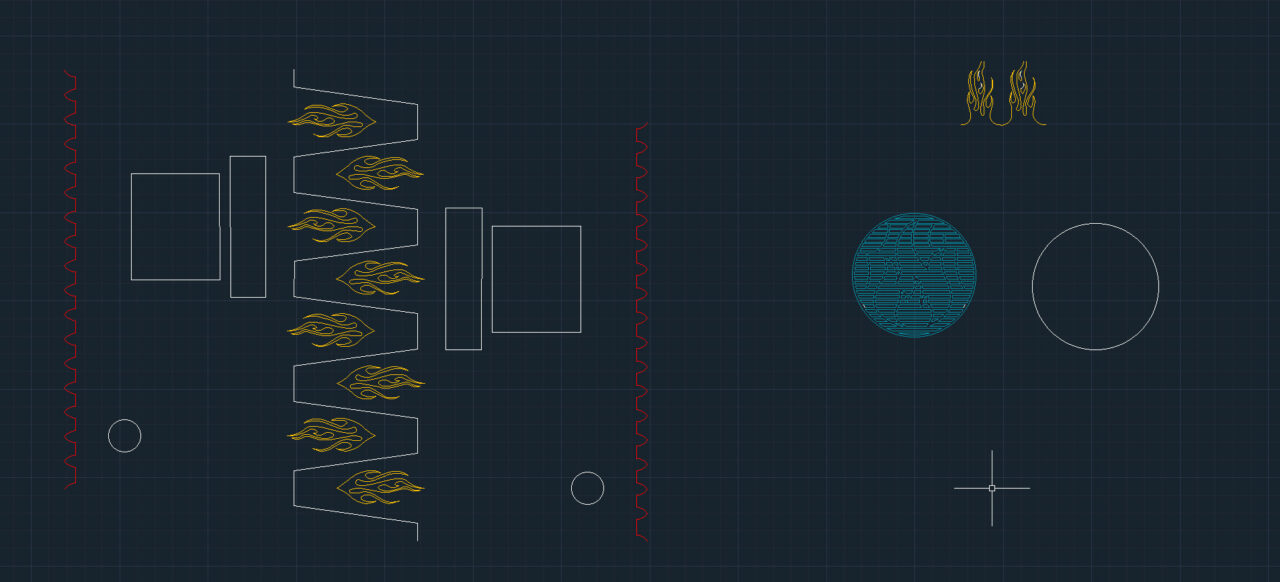 Чертеж Печка для казана из 376 трубы