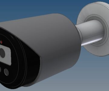 3D модель IP-камера Dahua DH-IPC-HFW2249SP-S-IL-0280B