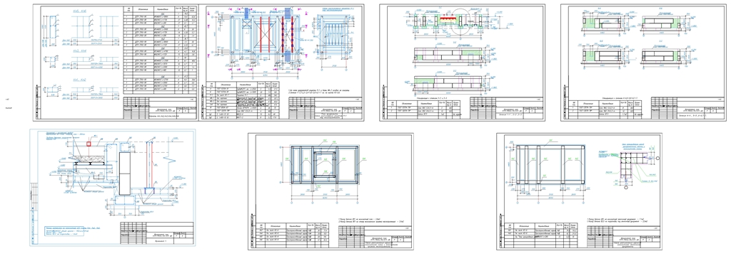 Чертеж Трансформаторная подстанция КТПБ 35/0,4 кВ