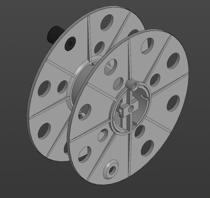 3D модель Катушка для измерительного провода DEHN 585 010