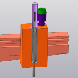 3D модель 3D модель радиально сверлильного станка 2Л53У